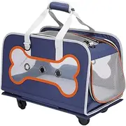 Generic Pet Carrier Bag, Handbag, Walking Kennel, Dog Carrier Bag, Cat Carrier Bag with Wheels for Transporting Small Animals, Kittens, Kittens,
