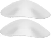 NOLITOY Shoulder Pads for Women Adhesive Silicone Shoulder Enhancers Anti-Slip Backless Shapewear (Size L)