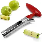 AKIRO Apple Corer, Stainless Steel Kitchen Gadget Tool Fruit Seeder Core Remover Fruit Vegetable Tools Apple Pear Corer Easy Twist Fruits Tools Core Seed Remover