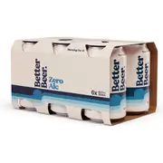Better Beer Zero Alcohol Morning For It 355mL x 6 pack