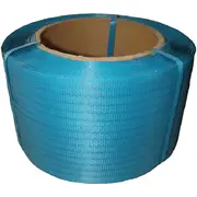 Cumberland Polypropylene Pallet Box Strap Strapping 12mmx3000m Blue