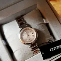 在飛比找蝦皮購物優惠-citizen xC EC1114-51W光動能5局電波女錶