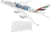 Replica Pre-Build Aircraf 1:400 Scale for 16CM Expo Air Airbus A380 A-380 Alloy Die-cast Metal Model Toy Airplane Collection Display Collection Gift Display