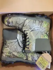 Men's 16 Grub's RealTree Stealthline Sub-Zero 8" Lace Front Field Boots, NEW