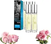 Box Rose Pheromones Perfume,Pheromones Perfumes for Women,Portable Long Lasting Pheromonie Attraction Perfume (4PCS, for Men)