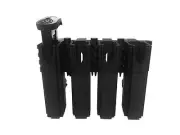 eAMP S&W M&P 22c Model 41 Walther P22 Ruger SR22 Quad Mag Pouch - MagP0035-D