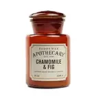 Paddywax - Apothecary 8 oz. Amber Glass Candle Chamomile & Fig