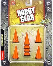 Hobby Gear Traffic Cones Series 1 - 8 Cone Set