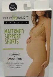 Belly Bandit Basics Maternity Support Shorts L/G Black