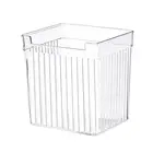 Fridge Side Door Organizer Transparent Freezer Side Door Cases Visible Fridge