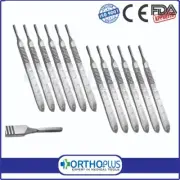 3pcs Scalpel/BP Handle with Scales #4 Surgical Dental Veterinary German Grade
