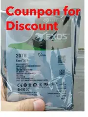 20TB Seagate EXOS X20 3.5" SATA 7200rpm Hard Drive ST20000NM007D