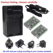 Battery or Car&Wall Charger for RICOH DB-90 BJ-9 & RICOH GXR P10 GXR S10 Camera