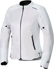 Alpinestars Stella C-1 Air, textile jacket women , color: Light Grey , size: S