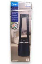 Midea 3 in 1 Fan, Heater, and Air Purifier with Intelligent Temperature Control