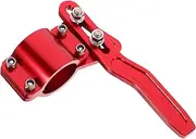 Alipis Signal Pole Extension Lever Steering Wheel Car Turn Rod Steering Wheel Lever Car Accessory Red Aluminum Alloy