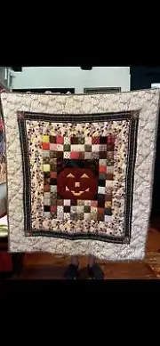 halloween quilt handmade