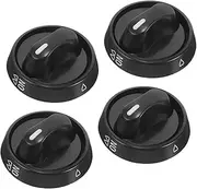 TEHAUX 4pcs Stove Knobs Replacement Durable Material Control Knobs for Gas Range and Cooktop Effortless Flame Precision Cooking Control for Home and Restaurant Use