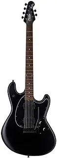 Sterling by Music Man Stingray HH Guitar in Stealth Black
