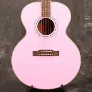 Epiphone J-180 LS Pink Acoustic Guitar