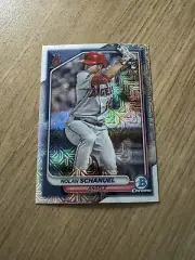 2024 Bowman Chrome Nolan Schanuel Rookie RC Mega Box Refractor SP