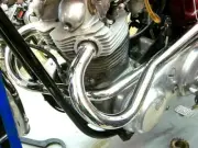 Norton Exhaust Pipes Pair 750 S Type 06-1320 06-1323 Commando OEM UK MADE