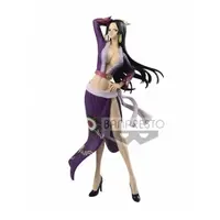 在飛比找PChome24h購物優惠-BANPRESTO 日版 海賊王 G&G 波雅漢考克 (紫)