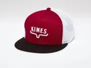 Kimes Ranch Huxton Trucker Dark Red - Hats Cap - Huxton Trucker Dark Red