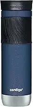 Contigo Byron Vacuum-Insulated Stainless Steel Travel Mug with Leak-Proof Lid, Reusable Coffee Cup or Water Bottle, BPA-Free, Keeps Drinks Hot or Cold for Hours, 24oz, Midnight Berry