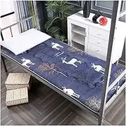 mattress mattress Traditional Futon Mattresses for Japanese Floor Furniture Folding Cushion Mats Single Yoga Meditation Cushion Thickness 3cm (Color : A Size : 120x200 C