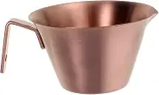 PLAFOPE Professional Accessory Stainless Steel Espresso Shot Cup Measuring Ounces for Milk Espresso