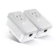 TP-Link TL-PA4010PKIT AV600 Powerline Adapter with AC Pass Through Starter Kit