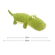 Catzon Crocodile Plush Toy Stuffed Animal Pillow Cushion Gift for Boys and Girls