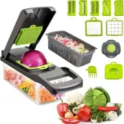 TAMACX Brand 16 In 1 Fruit Vegetable Slicer Cutter Food Onion Dicer Chopper NEW