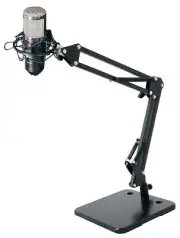 Rockville RCM01 Studio Recording Condenser Microphone+Desktop Boom Arm Mic Stand