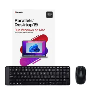 【Parallels】Desktop 19 for Mac+羅技MK220 無線鍵盤滑鼠組