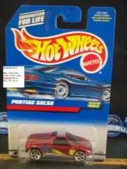 1997 HOT WHEELS #862 -2 PONTIAC SALSA WARNER BASE VARIATION 00 CARD