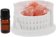 MERRYHAPY 1Set Salt Crystal Aromatherapy Diffuser Stone for Home Office and Car Fragrance Stone for Essential Oil Air Purifying with Refreshing Citrus Aroma