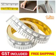 2/4x Soft Ruler 1.5M Measure Tape Sewing Tailor Body Measuring Tape Flexible