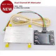 Dual Channel 10kHz-8G RF Attenuator 60dB + Offline Main Controller + TTL Cable
