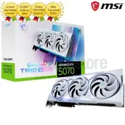 MSI GeForce RTX 5070 GAMING TRIO OC WHITE D7 12GB Gaming Graphics Card