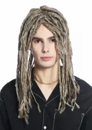 Wig Carnival Men's Women's Rasta Dreadlocks Blond Mix Hippie CW-015