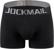 [CYGGFF] Men's Padded Shaper Shorts Hip Lift Boxer Briefs 2 Detachable Pads Push Up Underwear