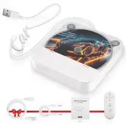 External Portable CD Player for Car - Car CD Player with USB Port AUX Port Ex...
