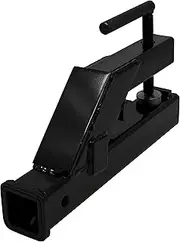Extreme Max 5001.1369 Clamp-On Tractor Bucket Hitch Receiver Adapter - 2"