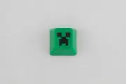 Creeper R1 1u Cherry MX Keycap, ABS Double shot, green/black novelty keys
