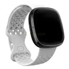 AU Suitable for Fitbit Versa 3/4 silicone sports strap TPU hollow watch strap