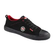Lee Cooper Unisex Adult Nubuck Anti-Slip Safety Shoes Black 5.5 UK