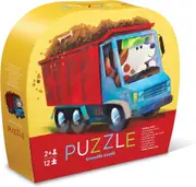 Crocodile Creek - Go Big Dog Mini Puzzle 12pc