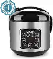 Digital Cool-Touch Rice Cooker and Food Steamer, 4-Cup(Uncooked)/8-Cup(Cooked)